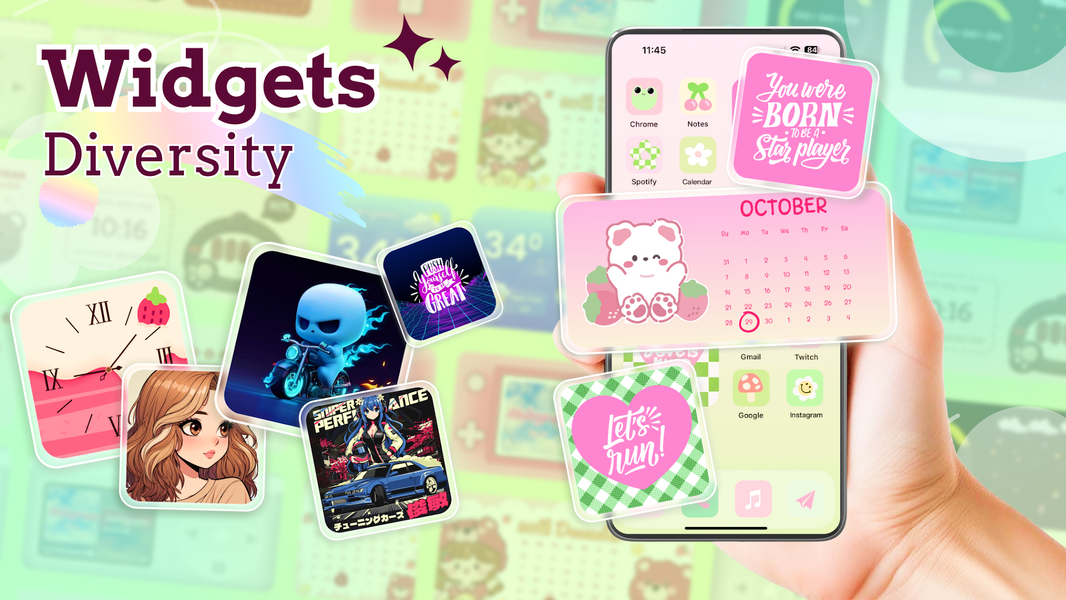 ThemeX: App Icon & My Widgets - Image screenshot of android app