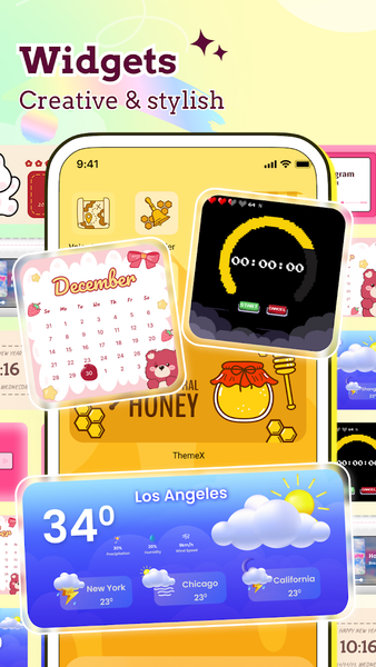 ThemeX: App Icon & My Widgets - Image screenshot of android app