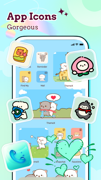 ThemeX: App Icon & My Widgets - Image screenshot of android app