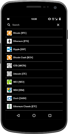 Crypto Coin Market App - عکس برنامه موبایلی اندروید