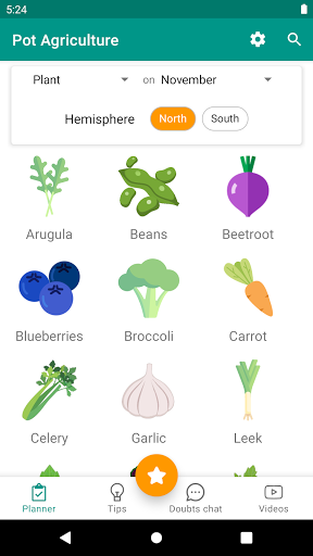 Urban veggie garden - سبزیجات گلدانی - Image screenshot of android app