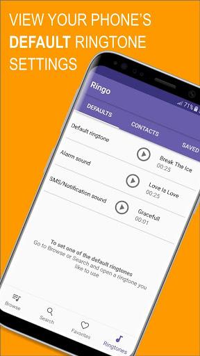 Ringo Ringtones Notifications - Image screenshot of android app
