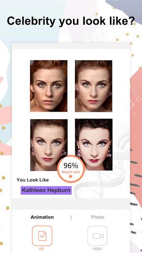 You look like - gradient celebrity look alike - Image screenshot of android app