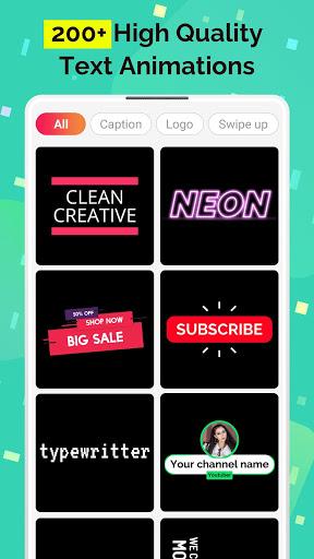 Hype Text – طراحی متن و ساخت اینترو - عکس برنامه موبایلی اندروید