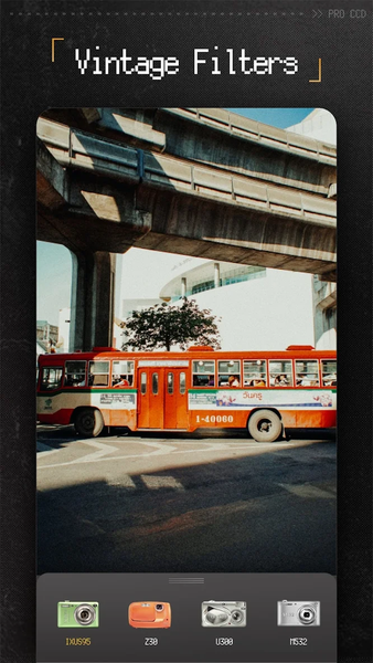 ProCCD - Digital Film Camera - عکس برنامه موبایلی اندروید