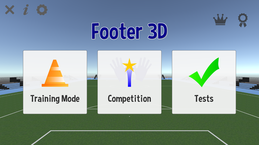 Footer 3D - Gameplay image of android game