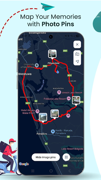 Track My Journey - Travel Log - عکس برنامه موبایلی اندروید