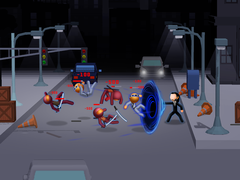 JohnMan: Gun Shooting War Game - عکس بازی موبایلی اندروید