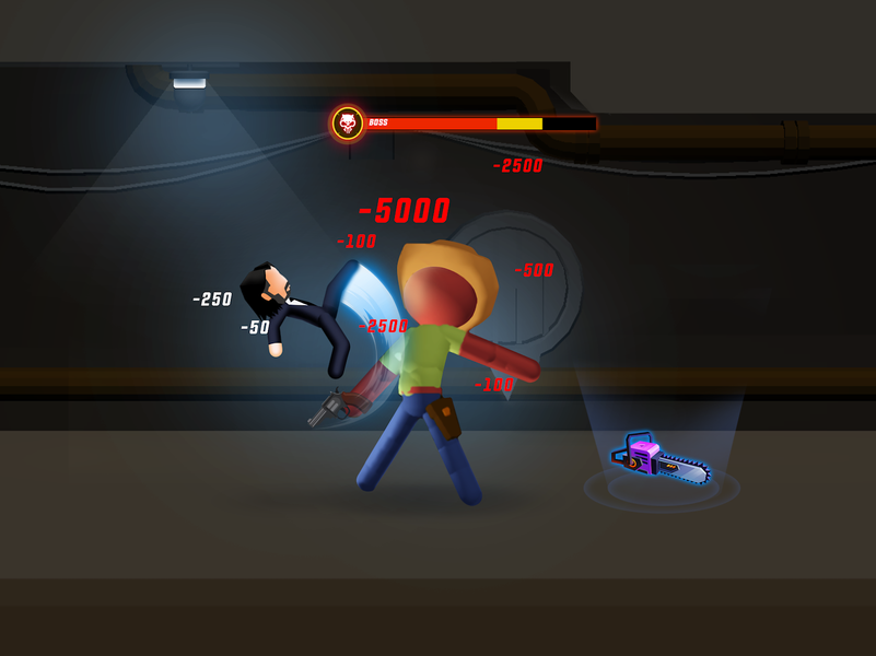 JohnMan: Gun Shooting War Game - عکس بازی موبایلی اندروید