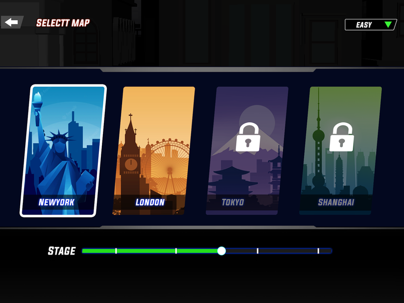 JohnMan: Gun Shooting War Game - عکس بازی موبایلی اندروید