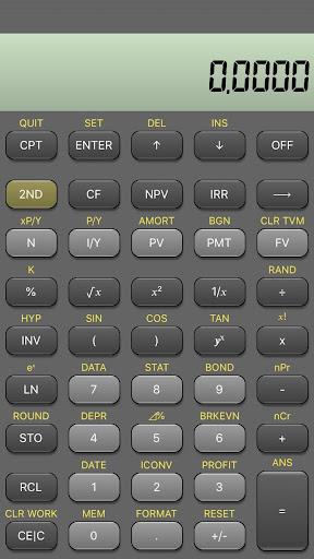 BA Financial Calculator - عکس برنامه موبایلی اندروید