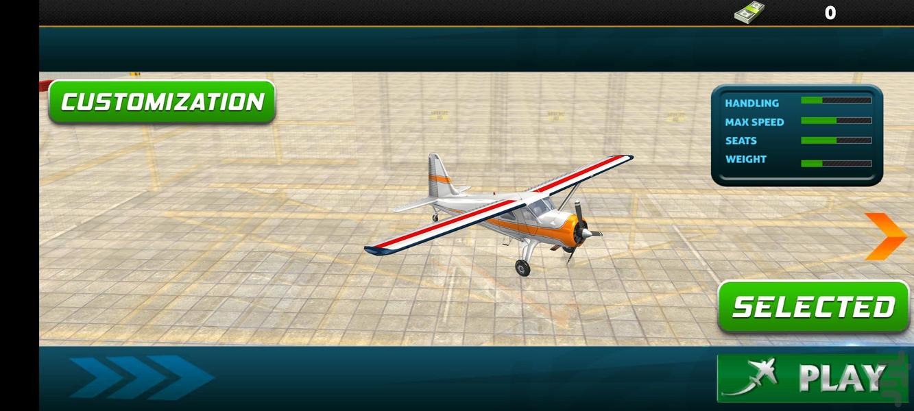بازی خلبان هواپیما : بازی جدید - عکس بازی موبایلی اندروید
