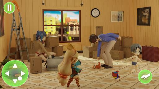 Anime Virtual Dad Simulator 3D - Image screenshot of android app
