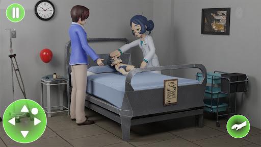 Anime Virtual Dad Simulator 3D - Image screenshot of android app