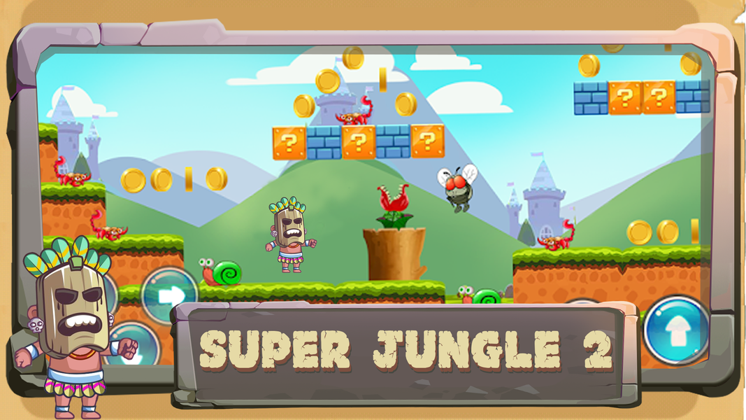 Super Jungle Adventure 2 - Jun - عکس بازی موبایلی اندروید