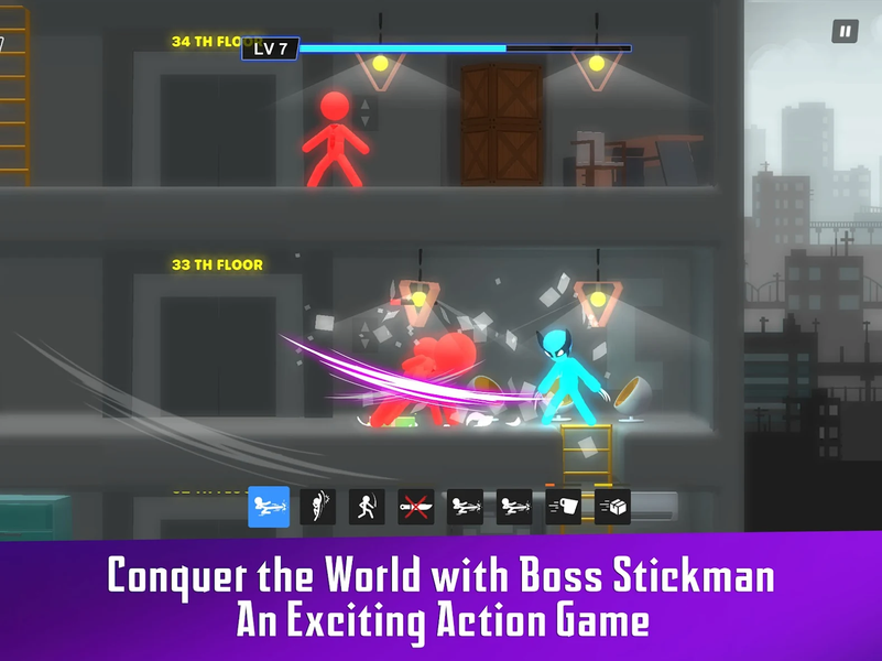 Boss Stick man - عکس بازی موبایلی اندروید