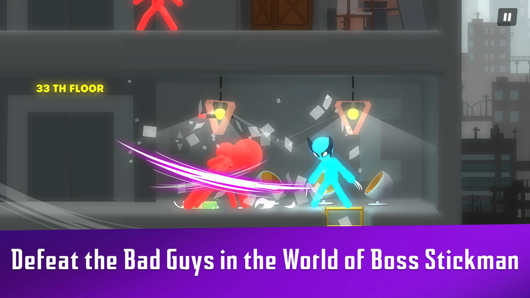 Boss Stick man - عکس بازی موبایلی اندروید