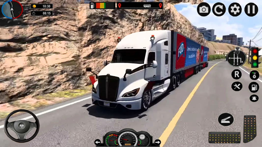 American Truck Games Sim ۲۰۲۴ - عکس بازی موبایلی اندروید