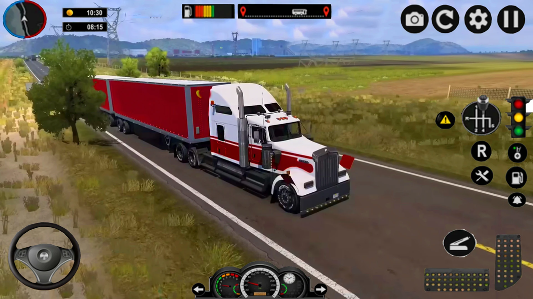 American Truck Games Sim ۲۰۲۴ - عکس بازی موبایلی اندروید
