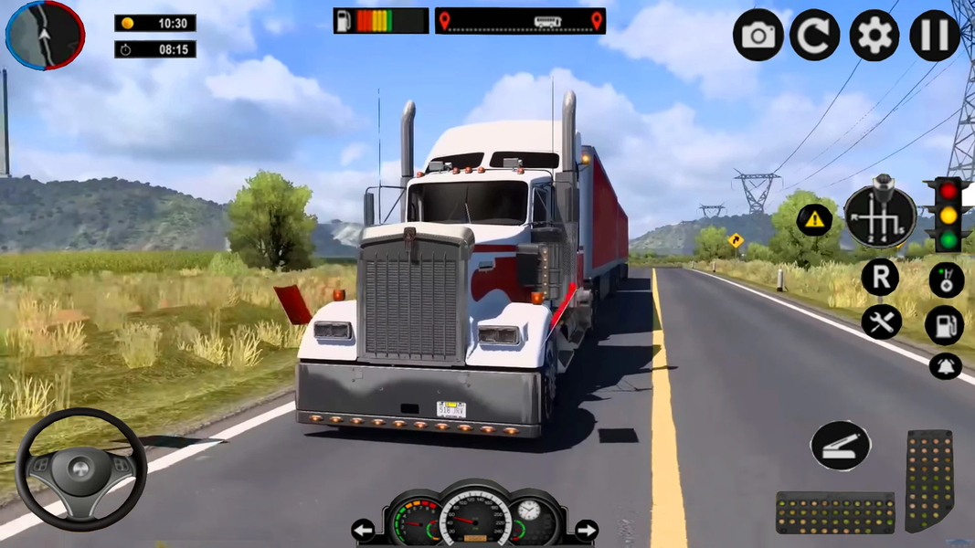 American Truck Games Sim ۲۰۲۴ - عکس بازی موبایلی اندروید