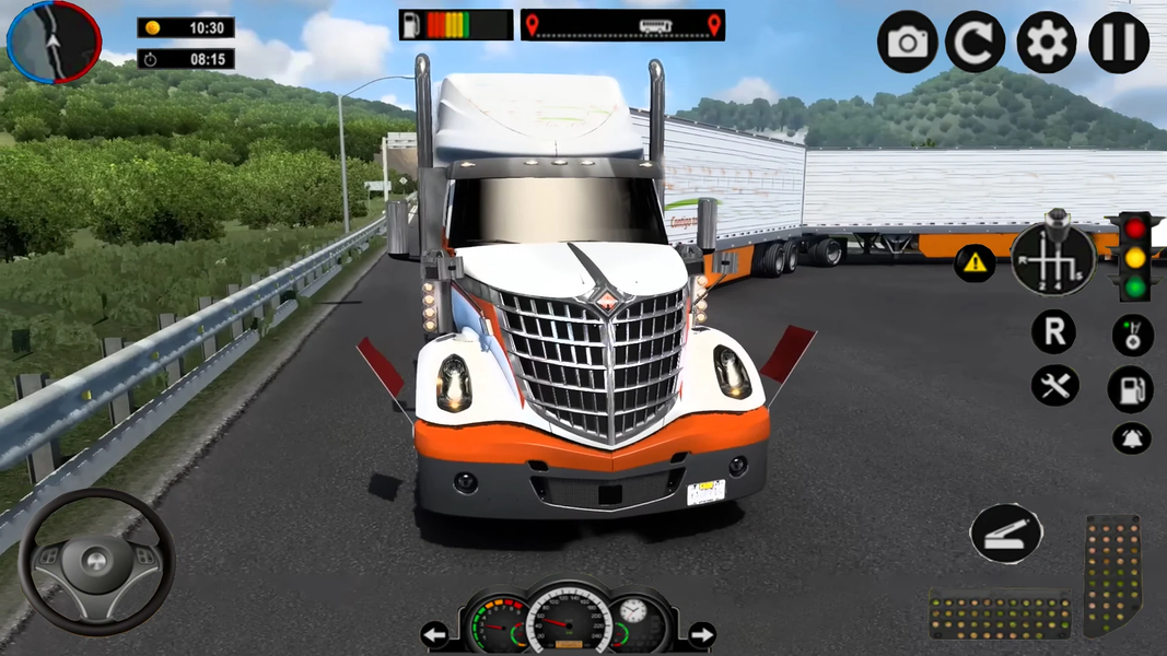 American Truck Games Sim ۲۰۲۴ - عکس بازی موبایلی اندروید