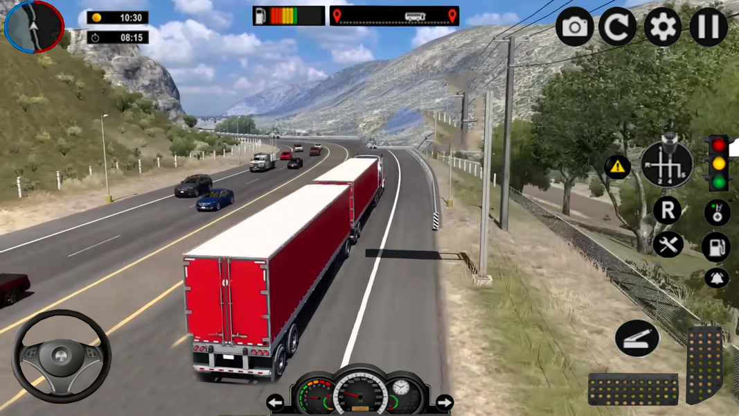 American Truck Games Sim ۲۰۲۴ - عکس بازی موبایلی اندروید