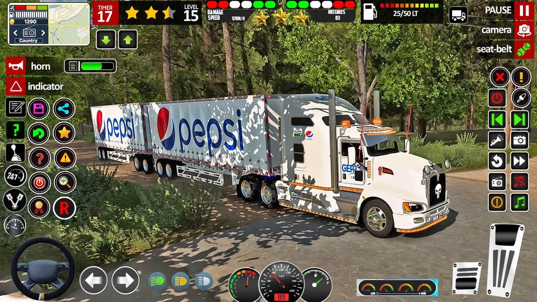 American Truck Driving Trailer - عکس بازی موبایلی اندروید