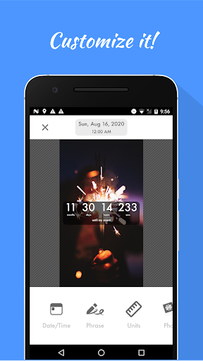 Countdown Widget - Image screenshot of android app