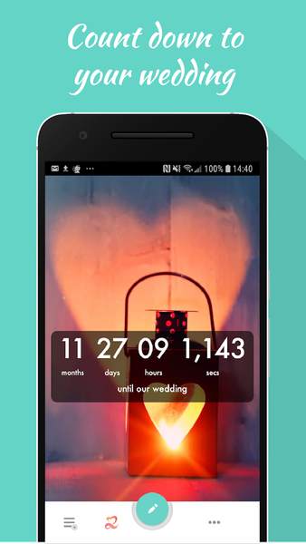 Wedding Countdown Widget - Image screenshot of android app