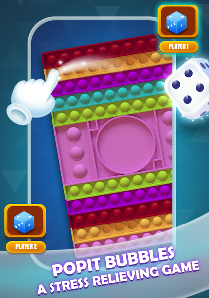 pop it chess 3D - Dice Pop It - Gameplay image of android game