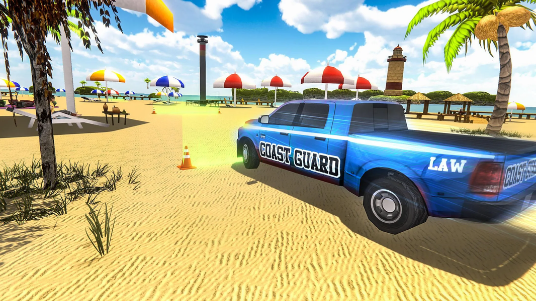Coast Guard - Beach Car Parkin - Image screenshot of android app