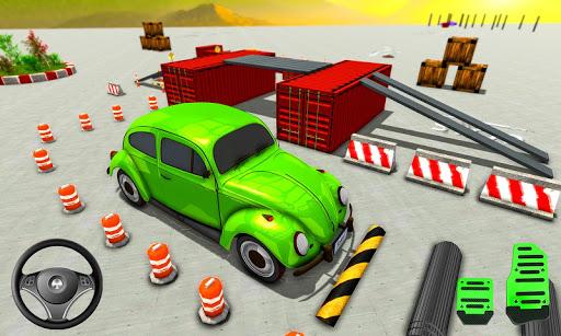 Classic Car Games 2021: Car Parking - Gameplay image of android game