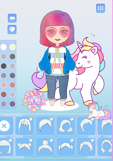 Chibi Dolls : Avatar Creator - Image screenshot of android app