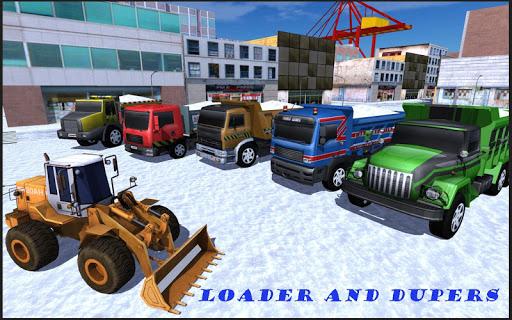 Clean Loader Dump Snow - Image screenshot of android app