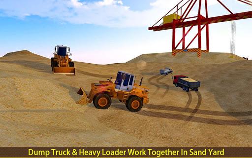 Dump Truck & Heavy Loader - Gameplay image of android game