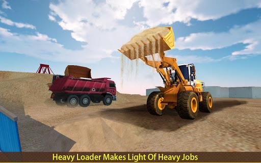 Dump Truck & Heavy Loader - Gameplay image of android game