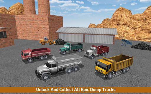 Dump Truck Hill SIM - عکس بازی موبایلی اندروید