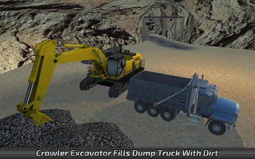 Excavator & Loader: Dump Truck Game - Gameplay image of android game