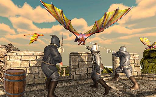 Flying Dragon Simulator: New Dragon Game - عکس برنامه موبایلی اندروید