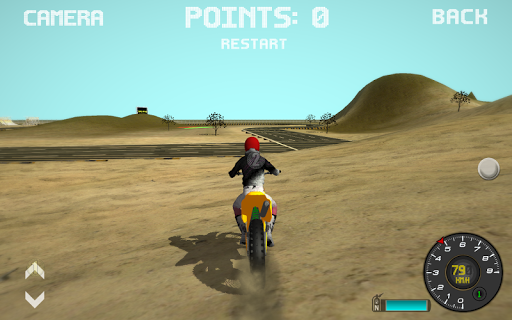 Motocross Motorbike Simulator Offroad - Gameplay image of android game