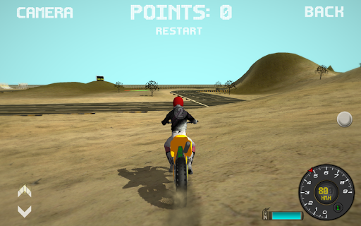 Motocross Motorbike Simulator Offroad - Gameplay image of android game
