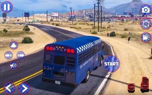 Police City Coach Bus Simulator ۲۰۱۹ - عکس بازی موبایلی اندروید