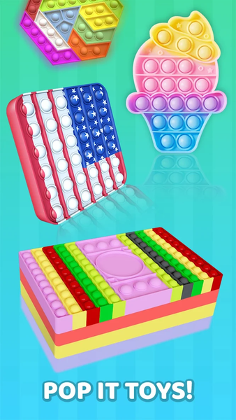Pop it: Puppet Antistress Game - عکس بازی موبایلی اندروید
