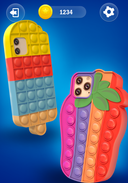 Antistress Rainbow Popit Toys - عکس بازی موبایلی اندروید