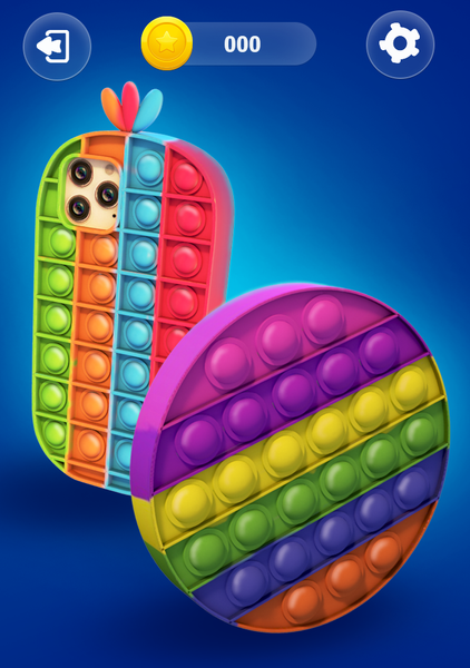 Antistress Rainbow Popit Toys - عکس بازی موبایلی اندروید