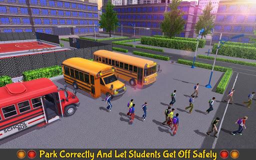 School Bus: summer school transportation - Gameplay image of android game