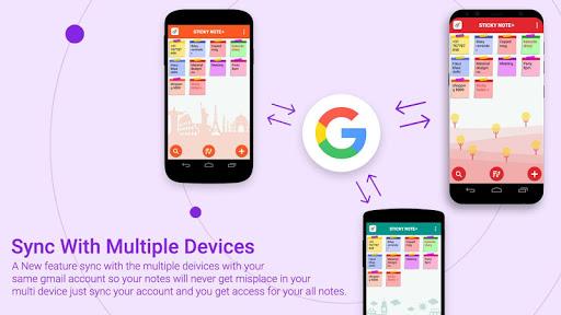 Sticky Note + : Sync Notes - Image screenshot of android app