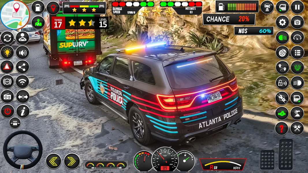 US Police Car Driving Game ۳D - عکس بازی موبایلی اندروید