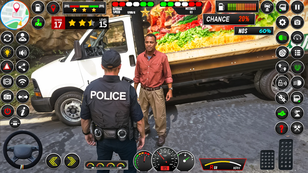 US Police Car Driving Game ۳D - عکس بازی موبایلی اندروید