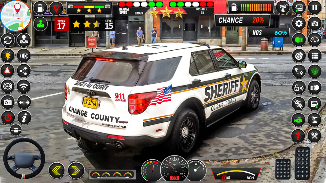 US Police Car Driving Game ۳D - عکس بازی موبایلی اندروید